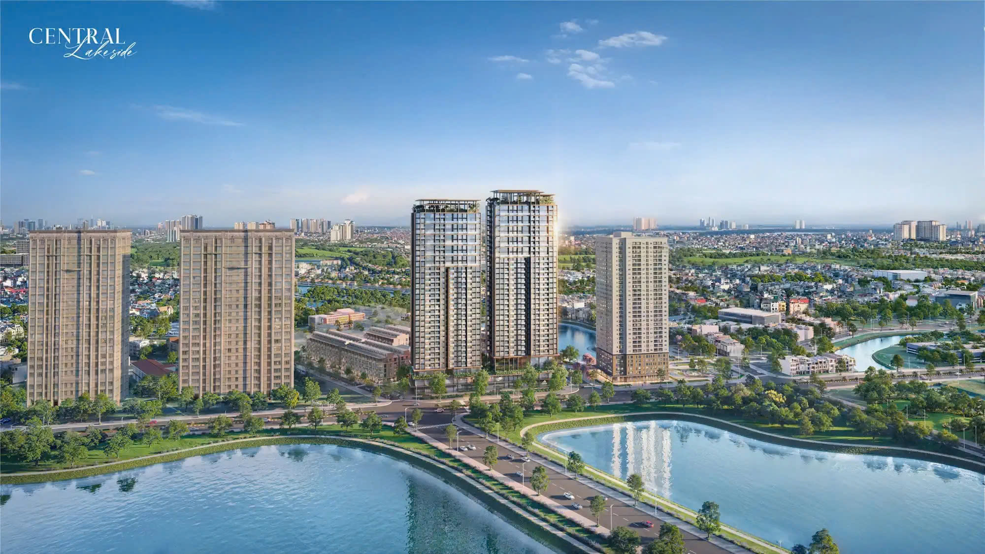 Central Lakeside và không gian sống thấp tầng